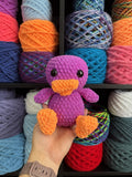 Neon Purple Duck