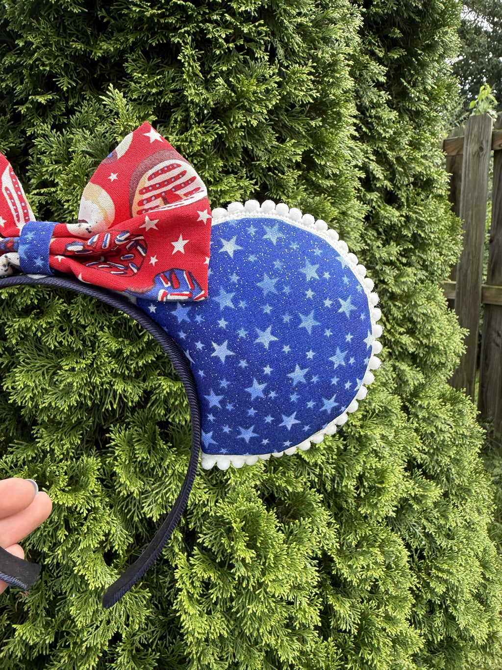 Blue Doughnut Ears