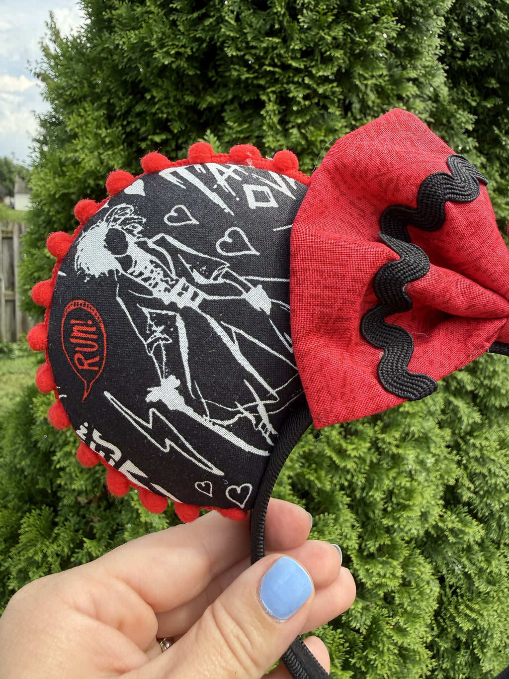Red / Black Villain Ears