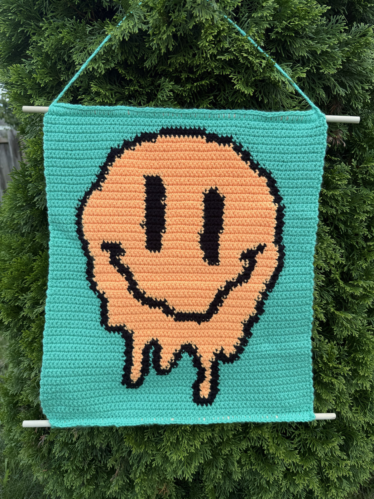Smile Face Tapestry