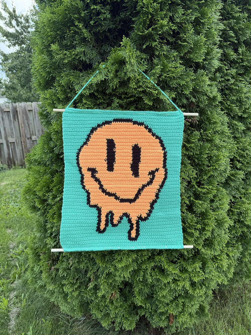 Smile Face Tapestry