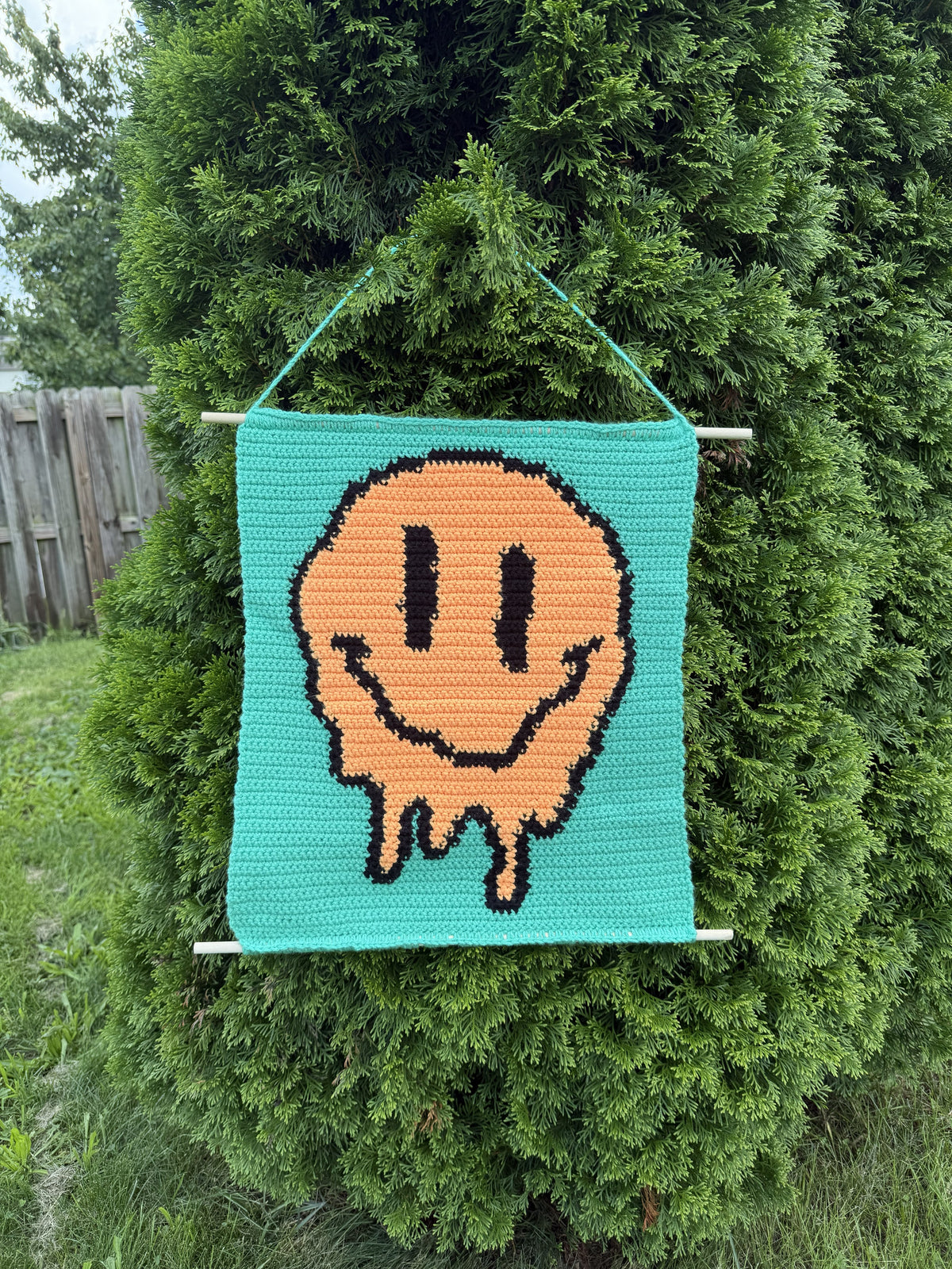 Smile Face Tapestry