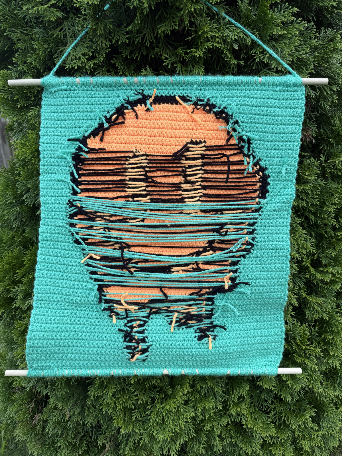Smile Face Tapestry