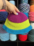 Block Color Bucket Hat
