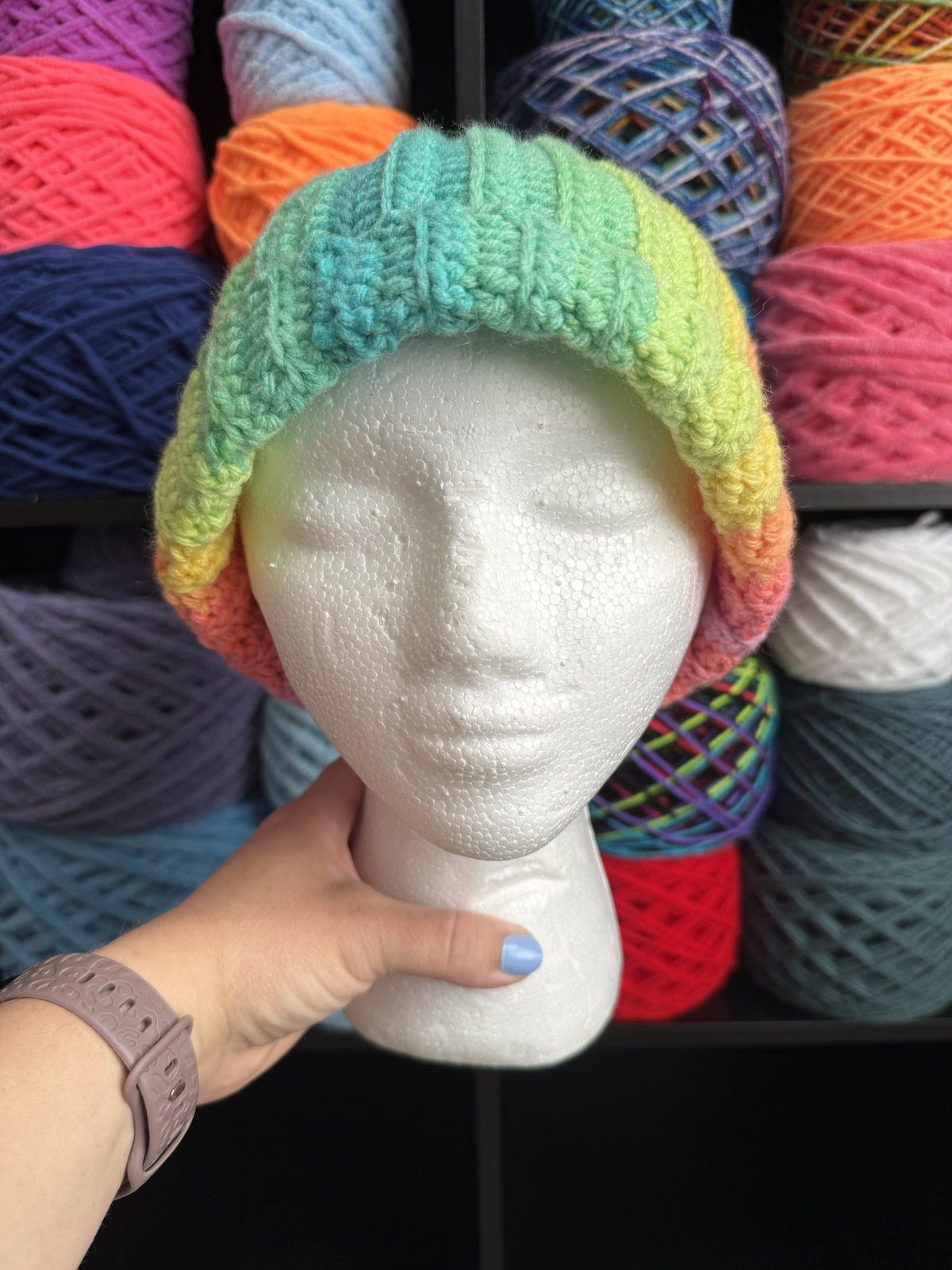 Rainbow Beanie